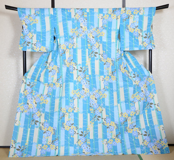 Japanese yukata kimono/ Plus size / P #380