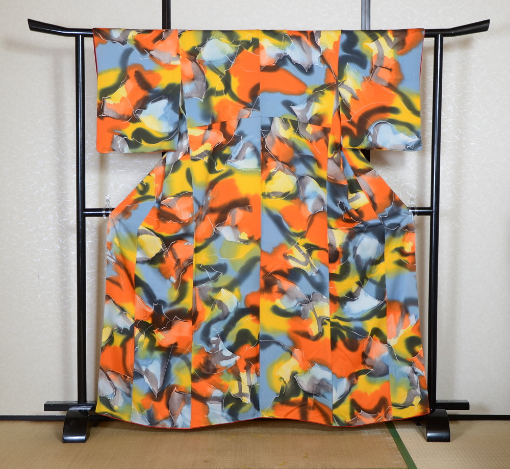 Japanese kimono 4 items set / SK #1-883