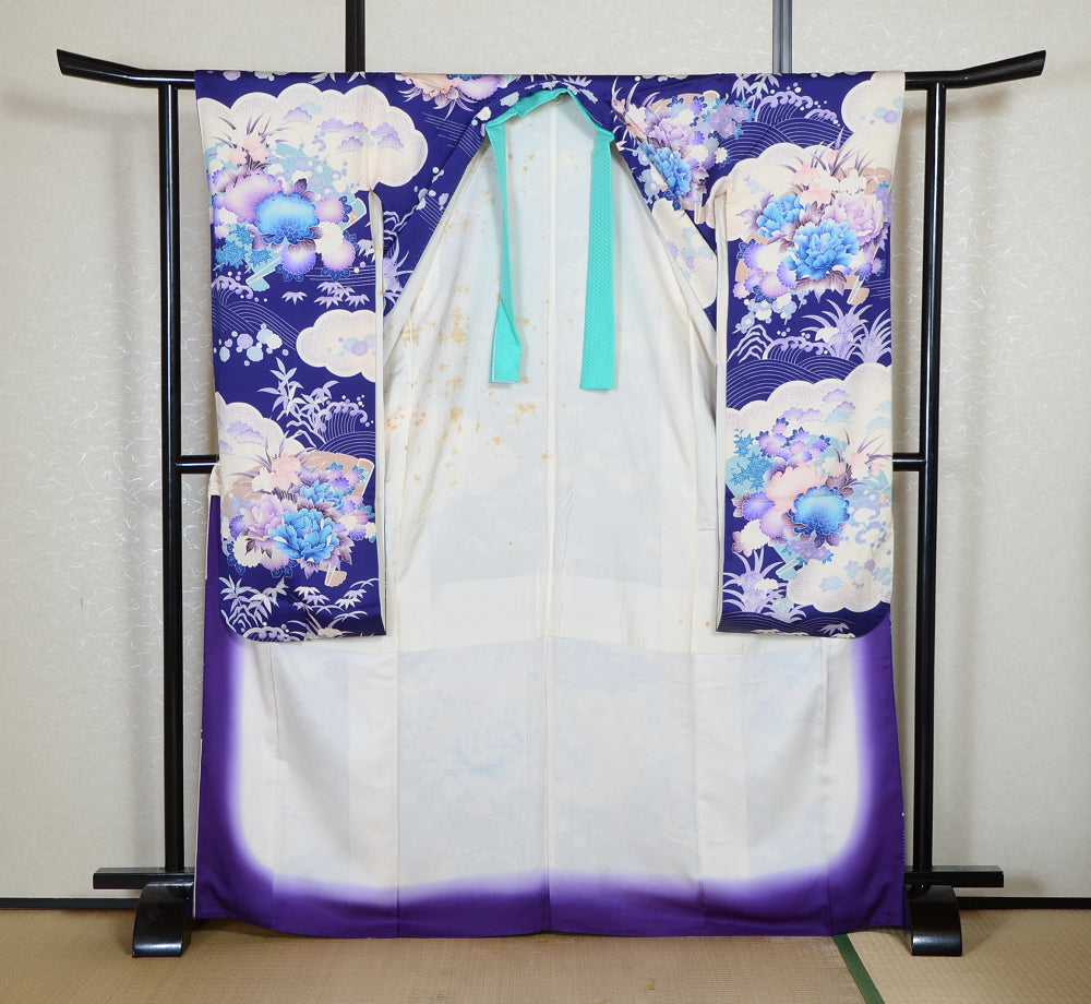 Long-sleeved kimono / Furisode / FK#2-368