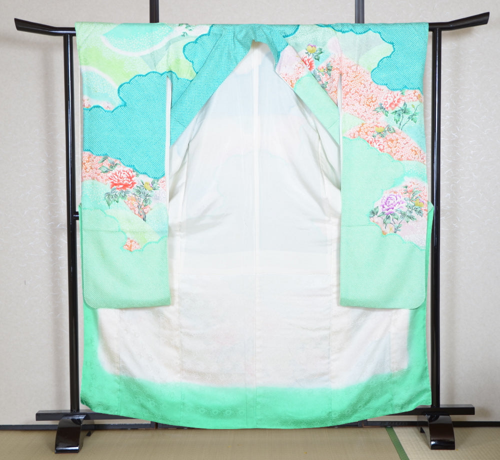 Long-sleeved kimono / Furisode / FK#2-035