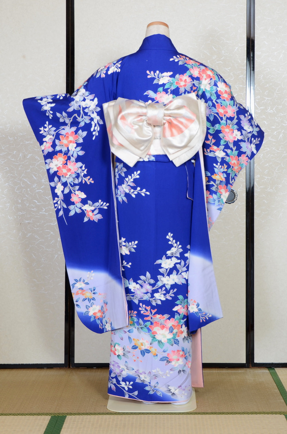 Long-sleeved kimono 6 items set / Furisode / FK#2-160