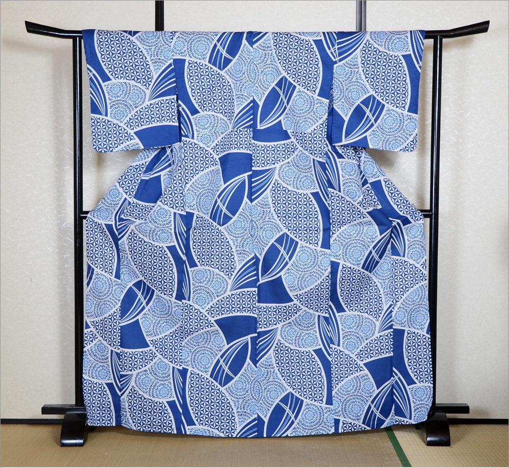 Japanese yukata kimono / D #183