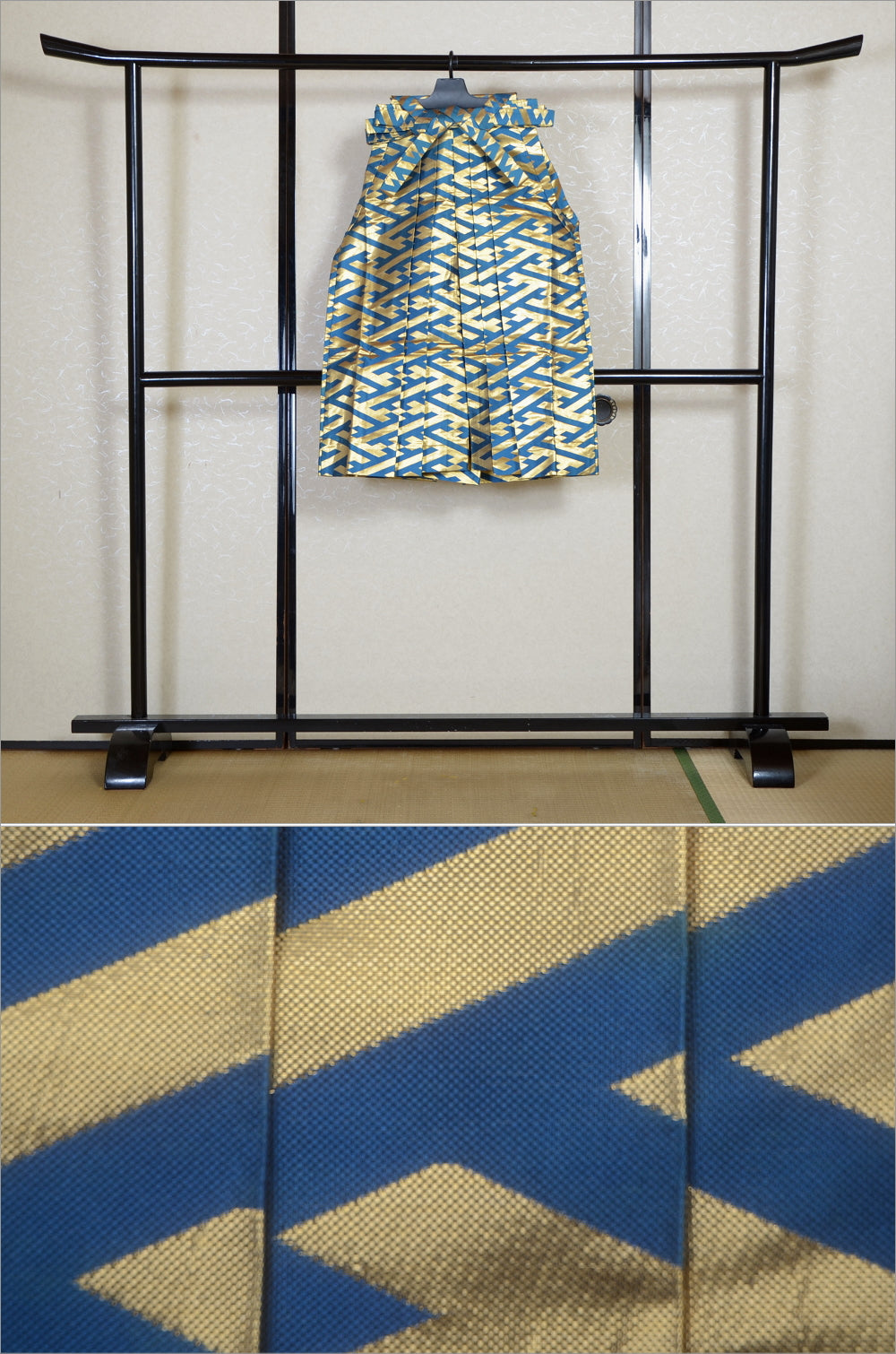 Traditional men hakama / M-hkm #505