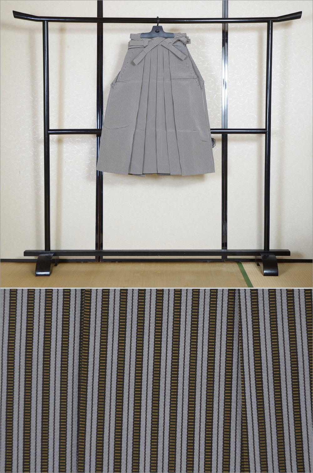 Traditional men hakama / M-hkm #491