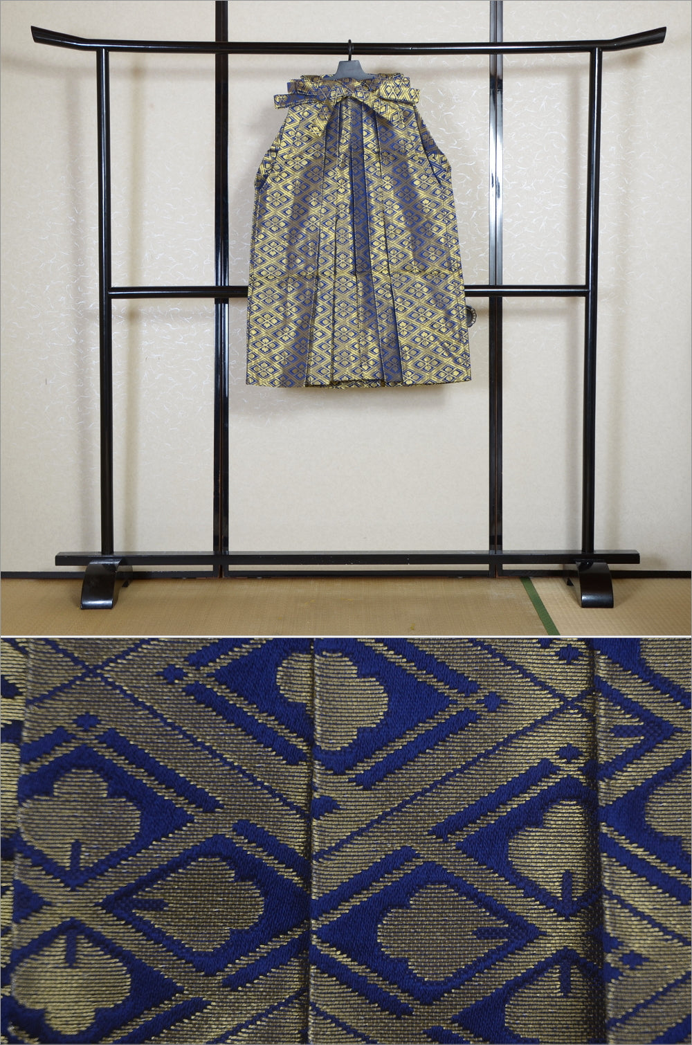 Traditional men hakama / M-hkm #502