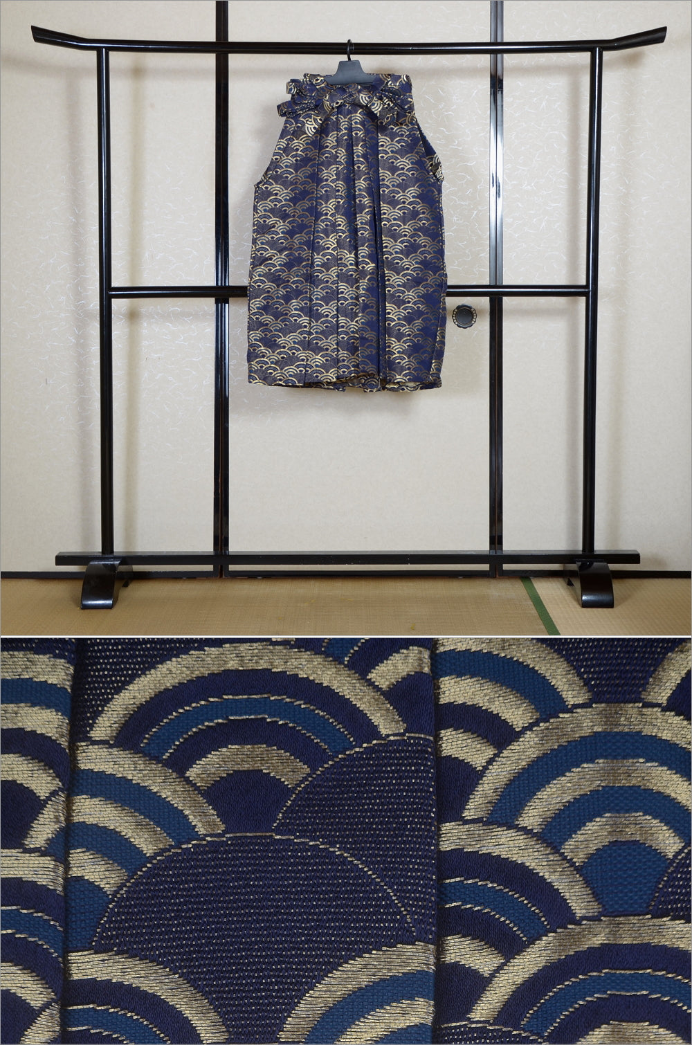 Traditional men hakama / M-hkm #508