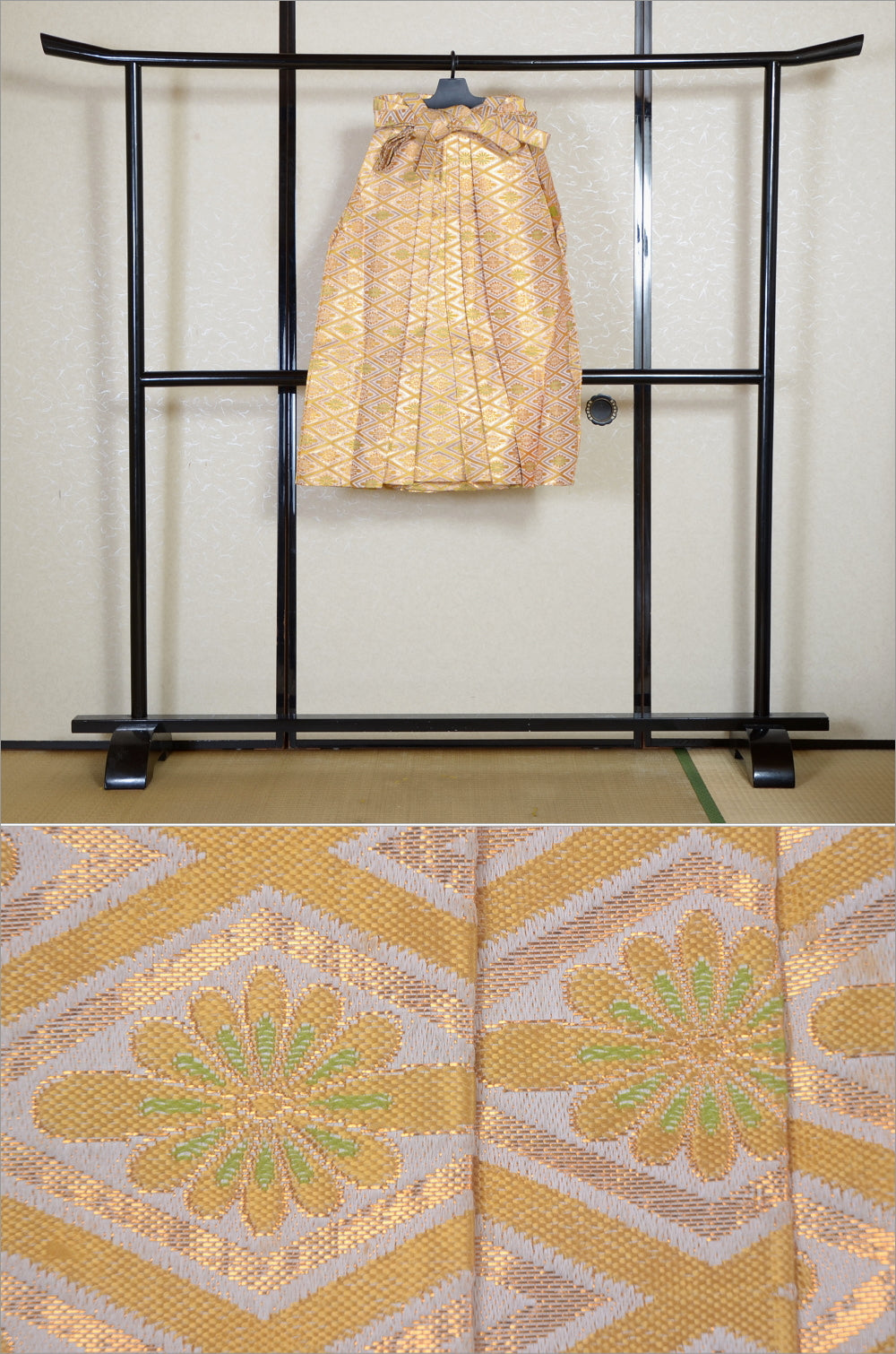 Traditional men hakama / M-hkm #516