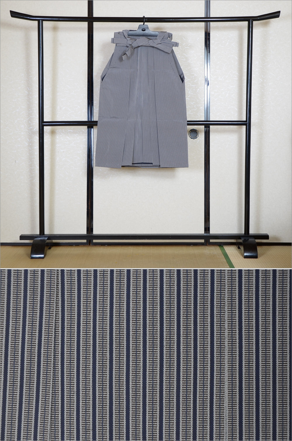 Traditional men hakama / M-hkm #452