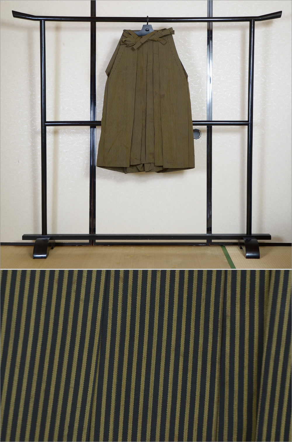 Traditional men hakama / M-hkm #474