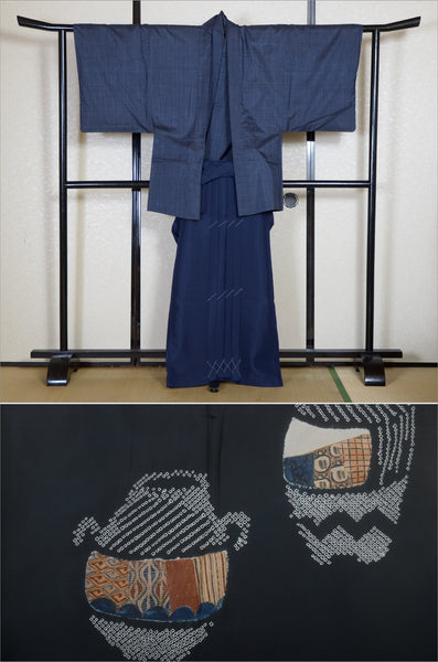 Jacket, kimono, hakama set / JKH #1-382