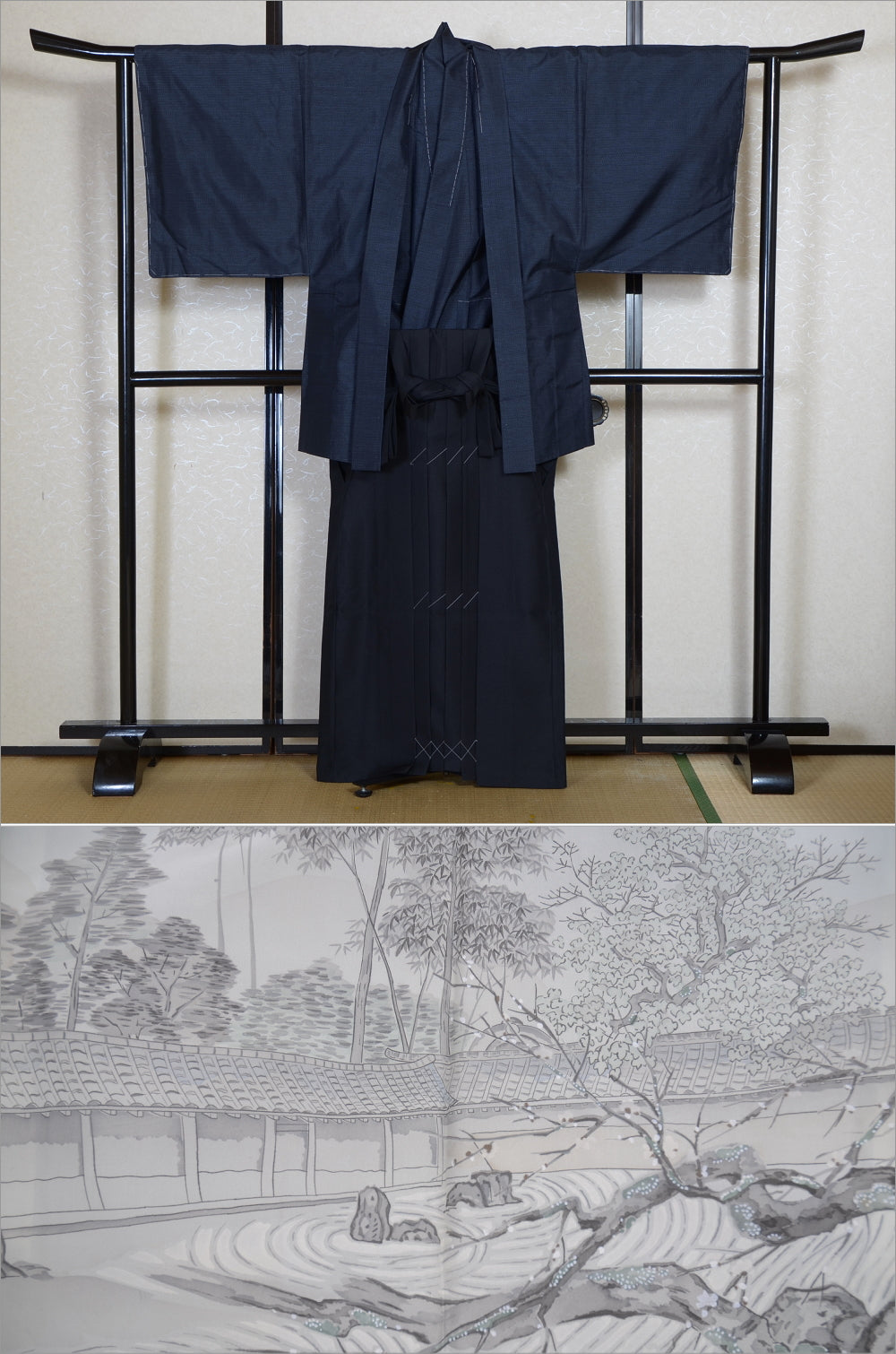 Jacket, kimono, hakama set / JKH #1-510