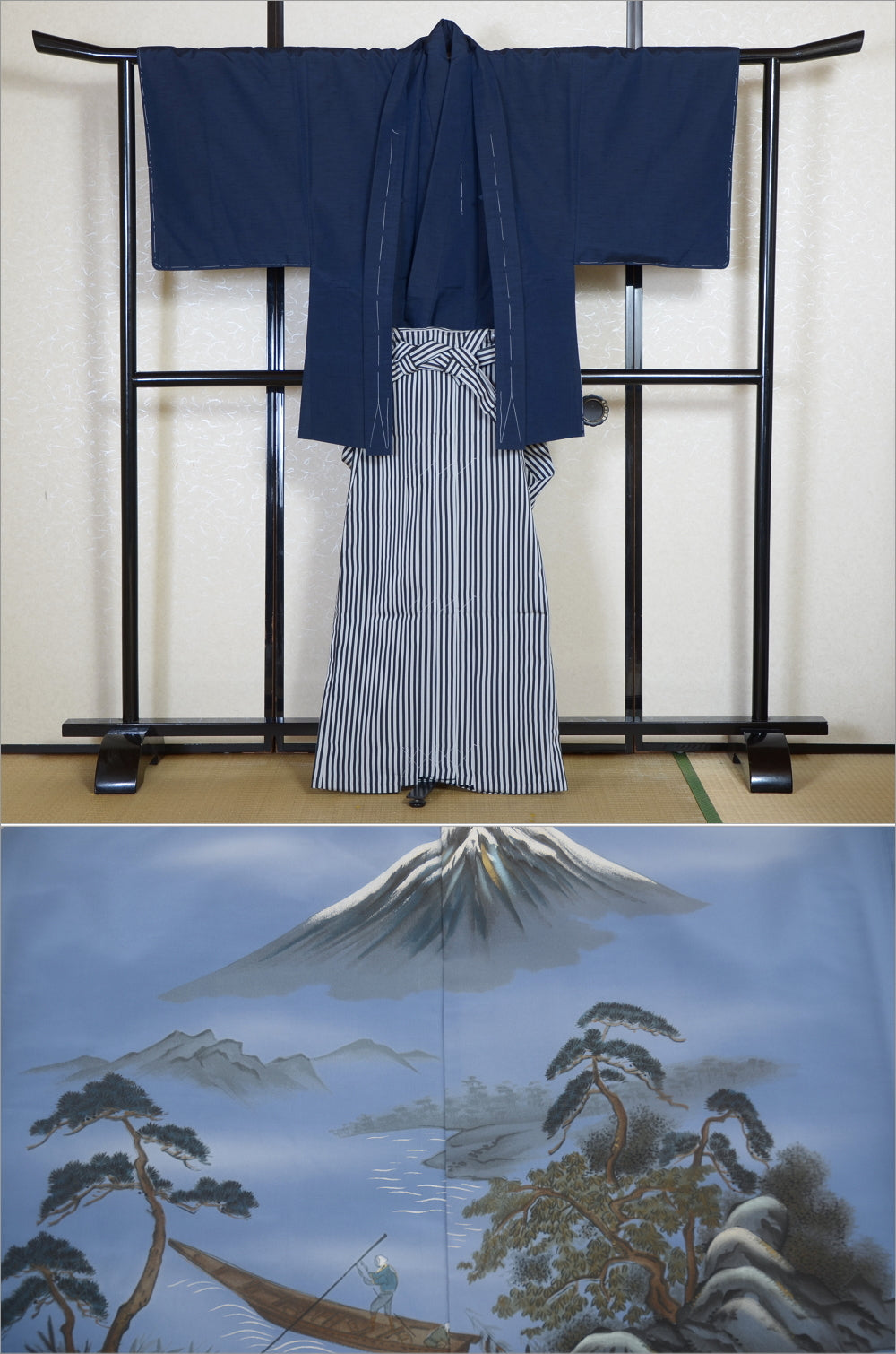 Jacket, kimono, hakama set / JKH #1-516