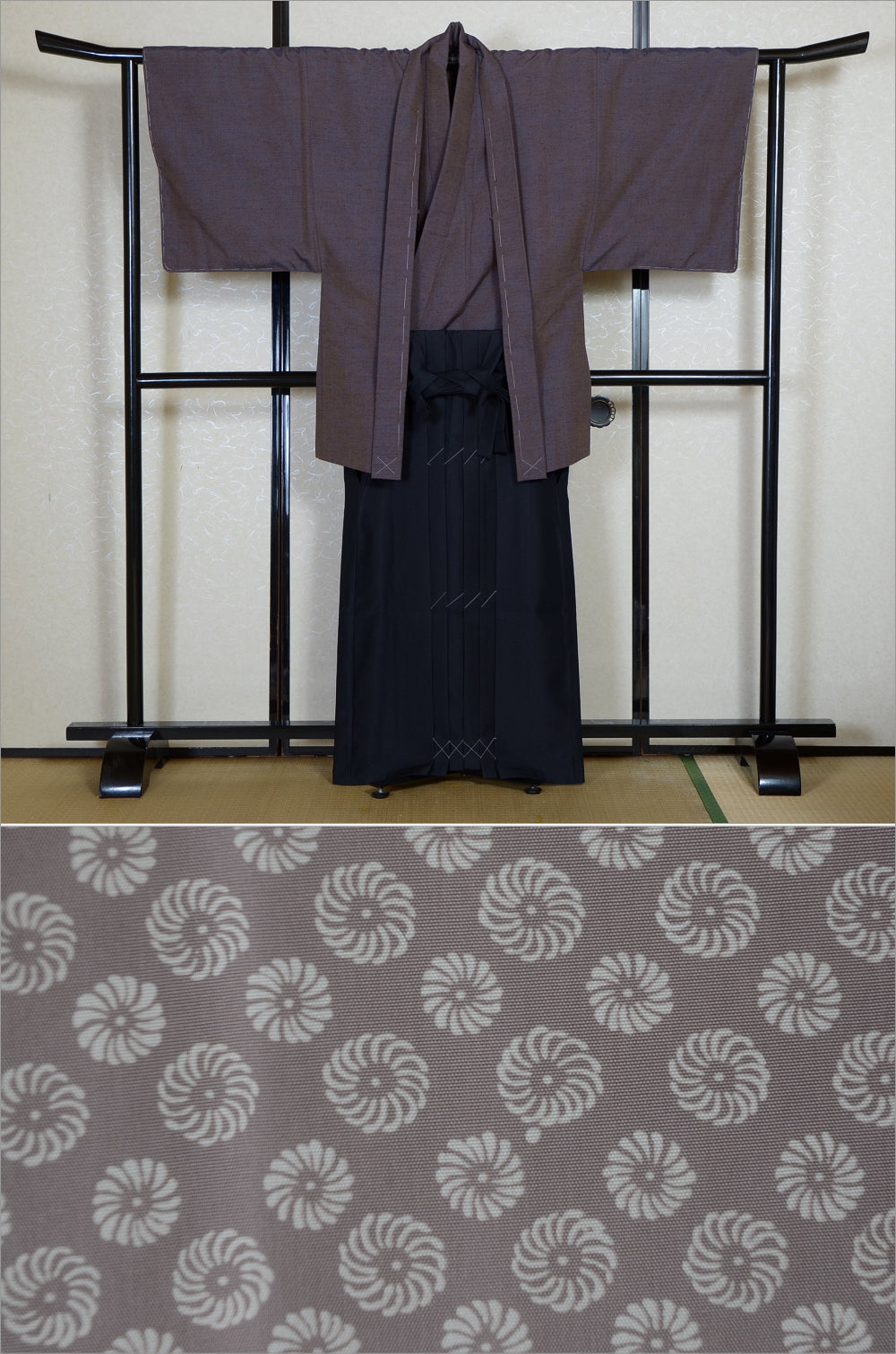 Jacket, kimono, hakama set / JKH #1-503