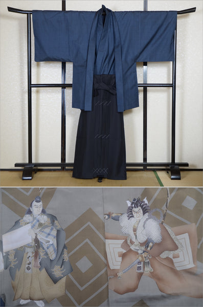 Jacket, kimono, hakama set / JKH #1-466