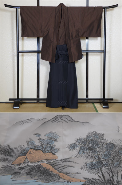 Jacket, kimono, hakama set / JKH #1-470