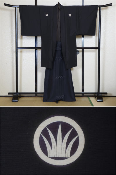 Jacket, kimono, hakama set / JKH #1-406