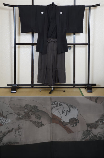 Jacket, kimono, hakama set / JKH #1-480