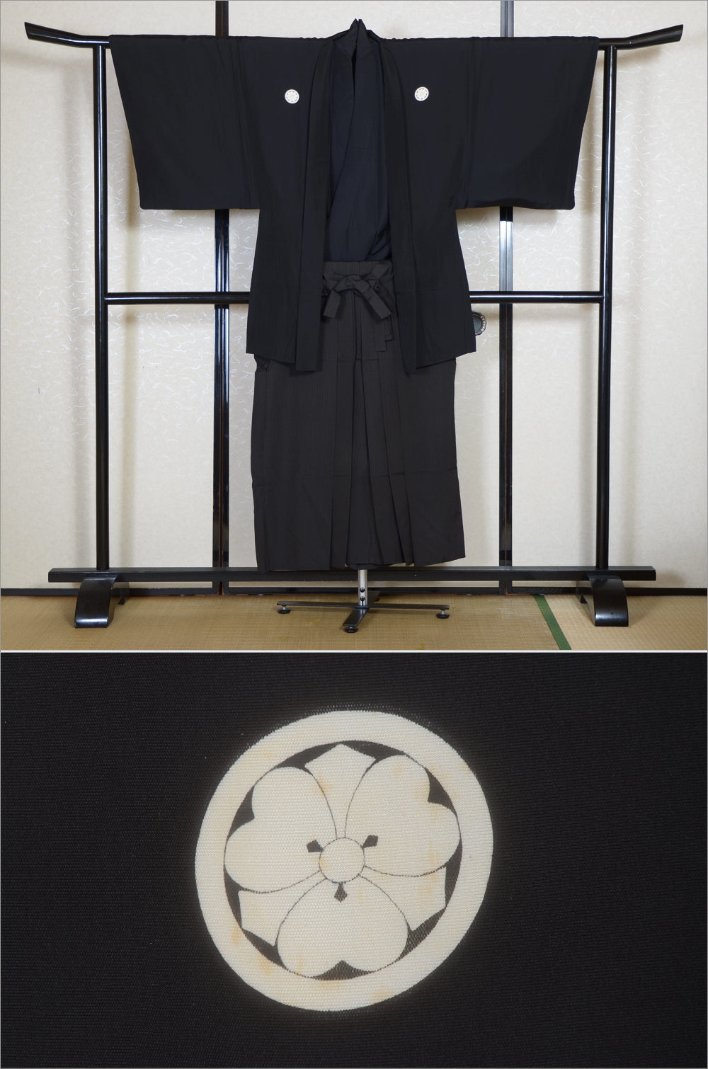 Jacket, kimono, hakama set / JKH #1-478