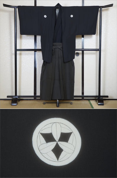 Jacket, kimono, hakama set / JKH #1-529