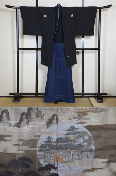 Jacket, kimono, hakama set / JKH #1-458