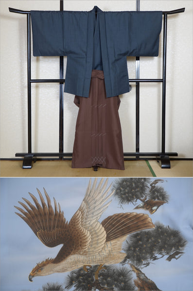 Jacket, kimono, hakama set / JKH #1-447