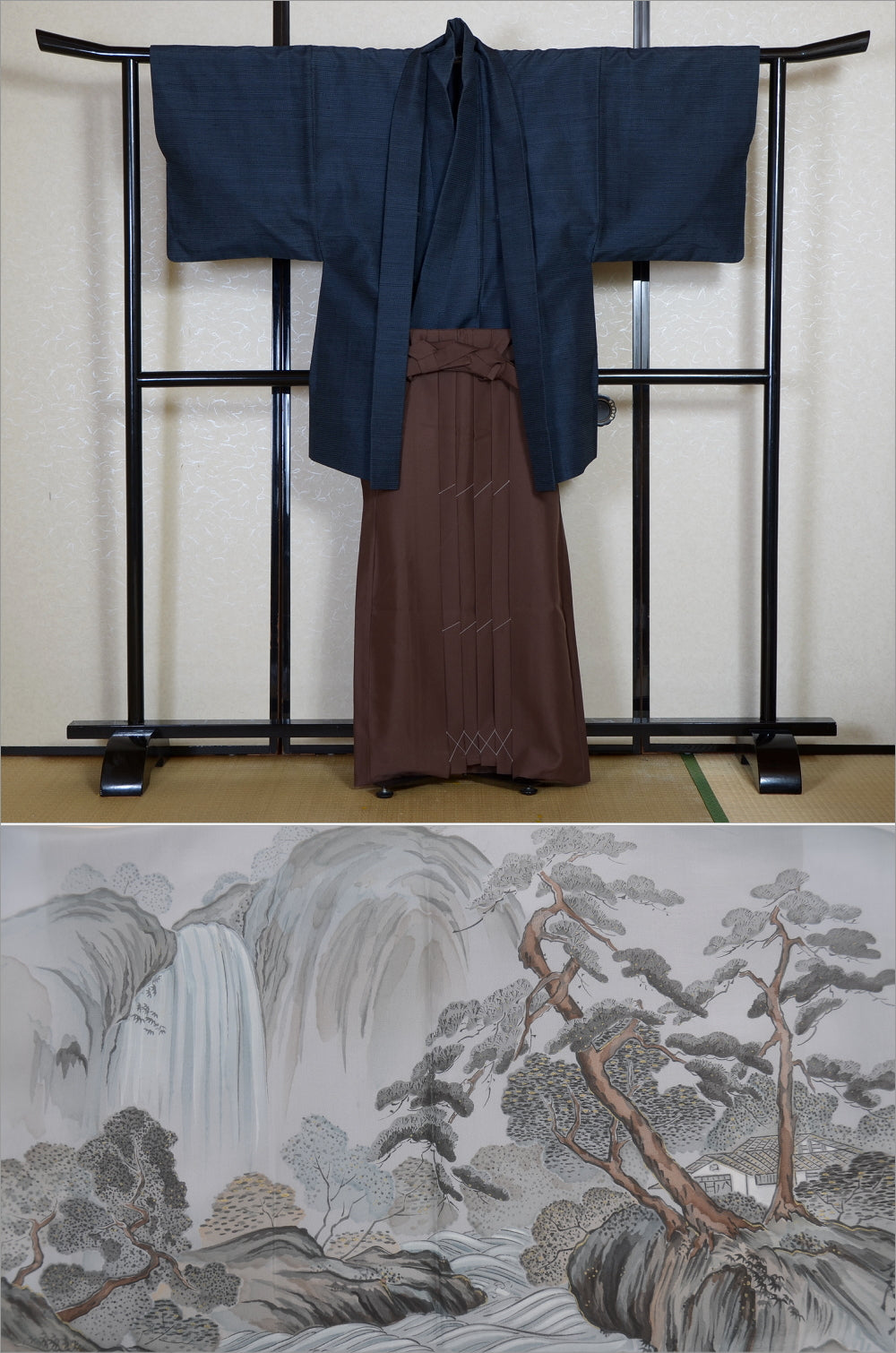 Jacket, kimono, hakama set / JKH #1-499