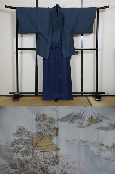 Jacket, kimono, hakama set / JKH #1-535