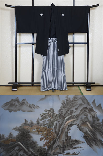 Jacket, kimono, hakama set / JKH #1-464