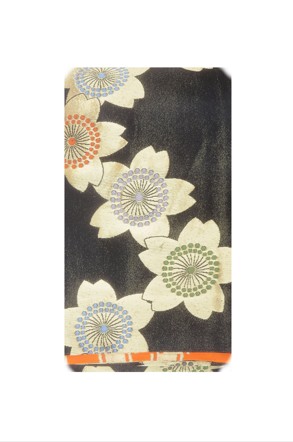 Woven & Dyed obi belt / HB #1-142