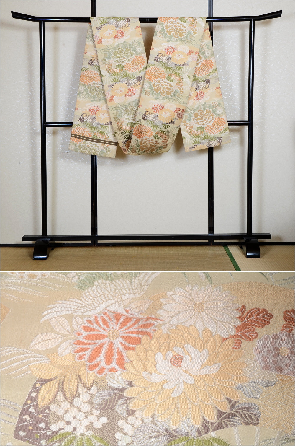 Traditional obi belt / TO #1-403