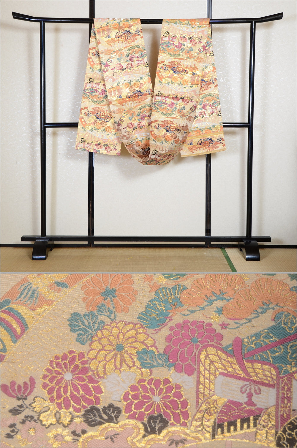 Traditional obi belt / TO #1-465