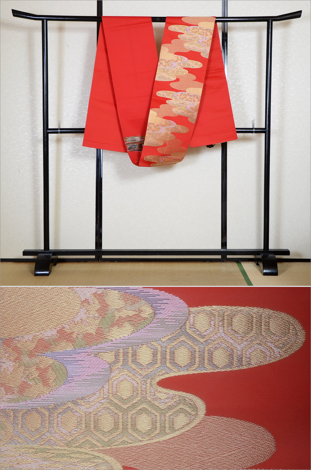 Traditional obi belt / TO #1-414