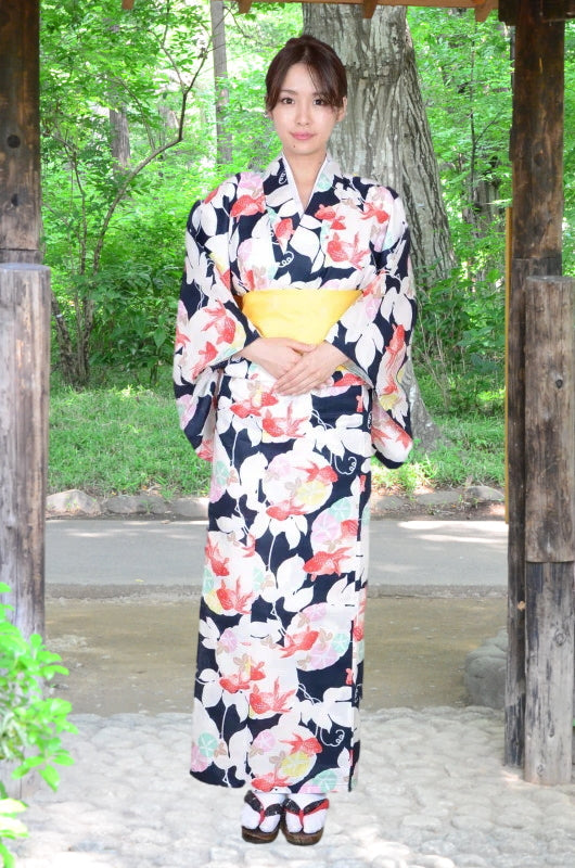 Japanese yukata kimono / 10 #434