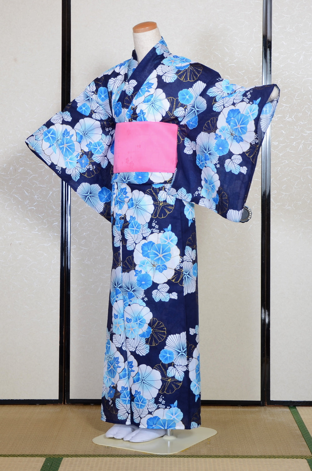 Japanese yukata kimono / H #546