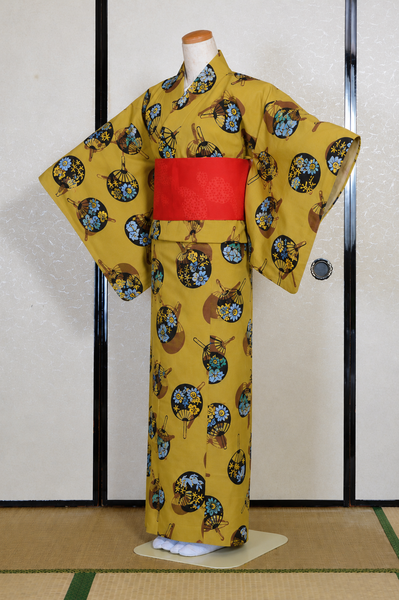 Archive Yukata – Traditional Pattern (Women / One of a Kind) W-AT #06
