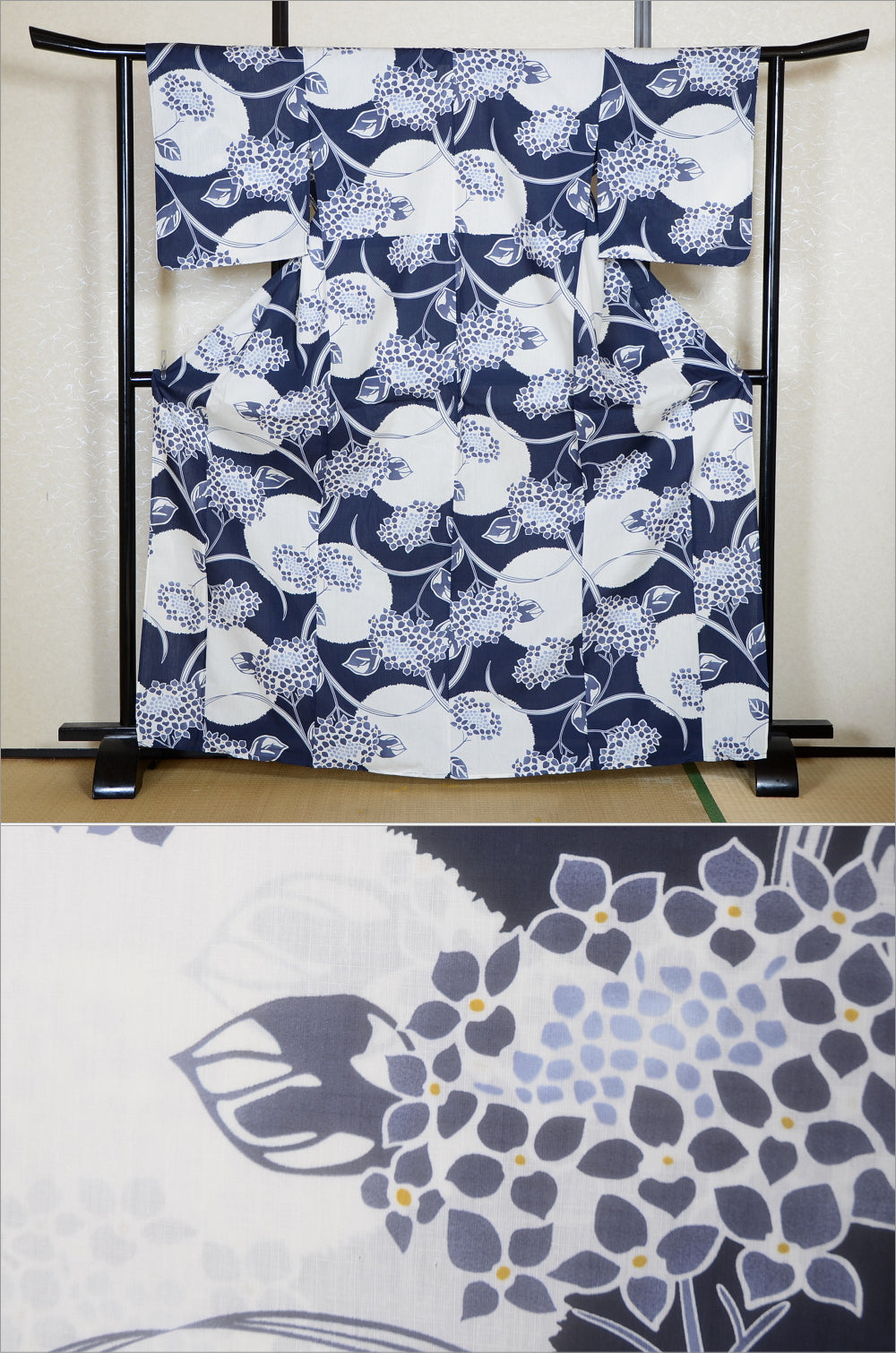 Japanese yukata kimono/ Plus size / P #435 /4L