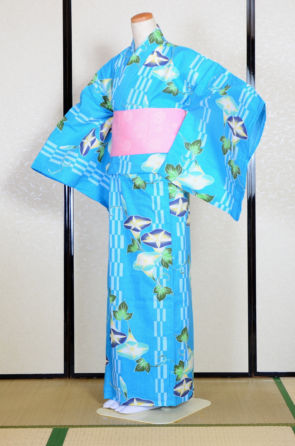 Japanese yukata kimono/ Plus size / P #372