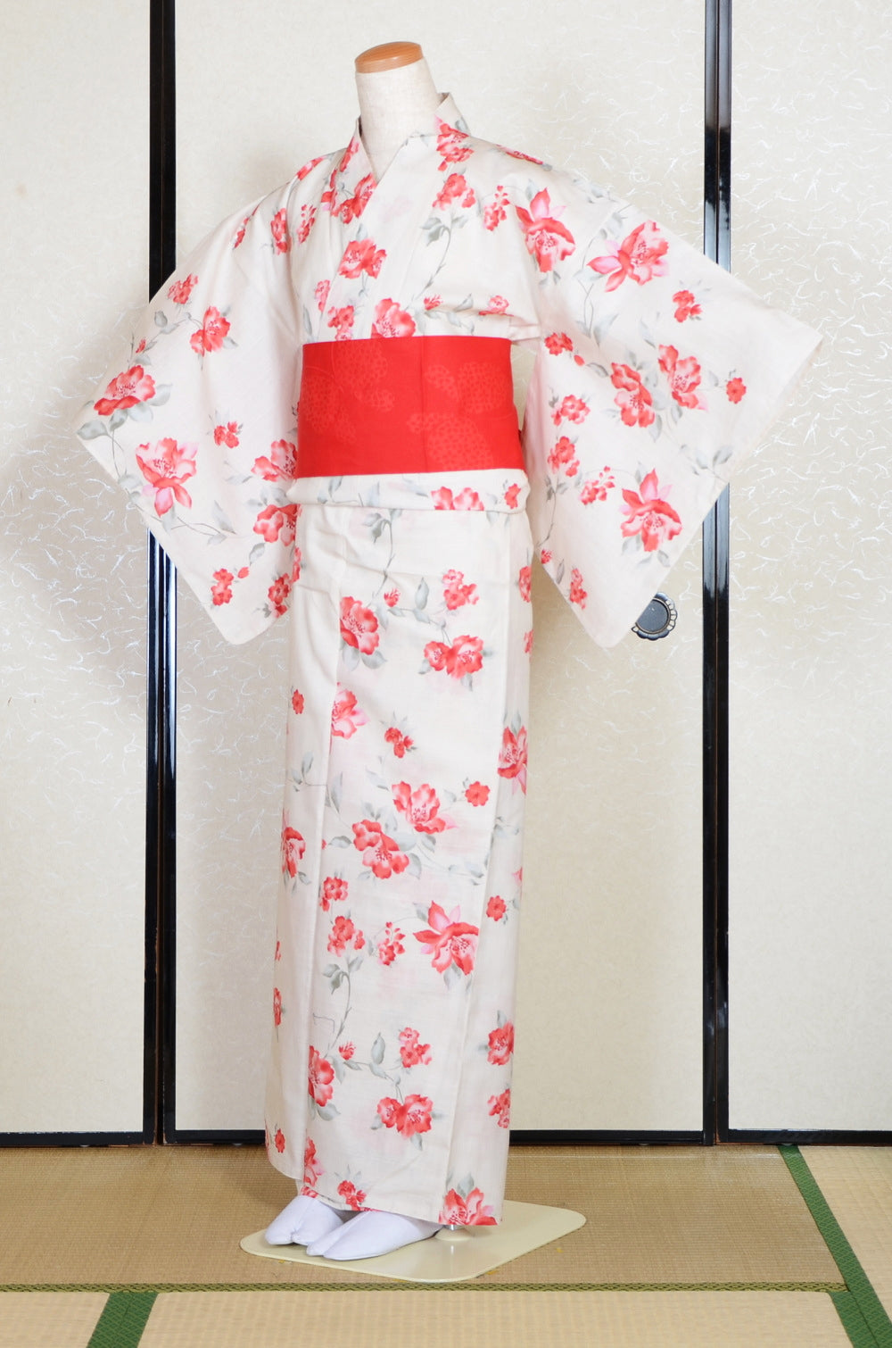 Japanese yukata kimono / D #190