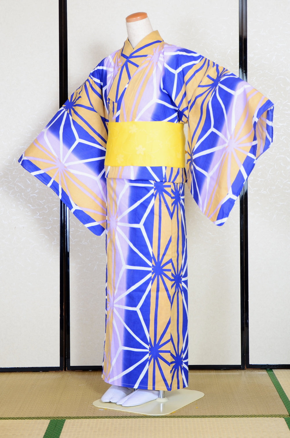 Japanese yukata kimono/ Plus size / P #358