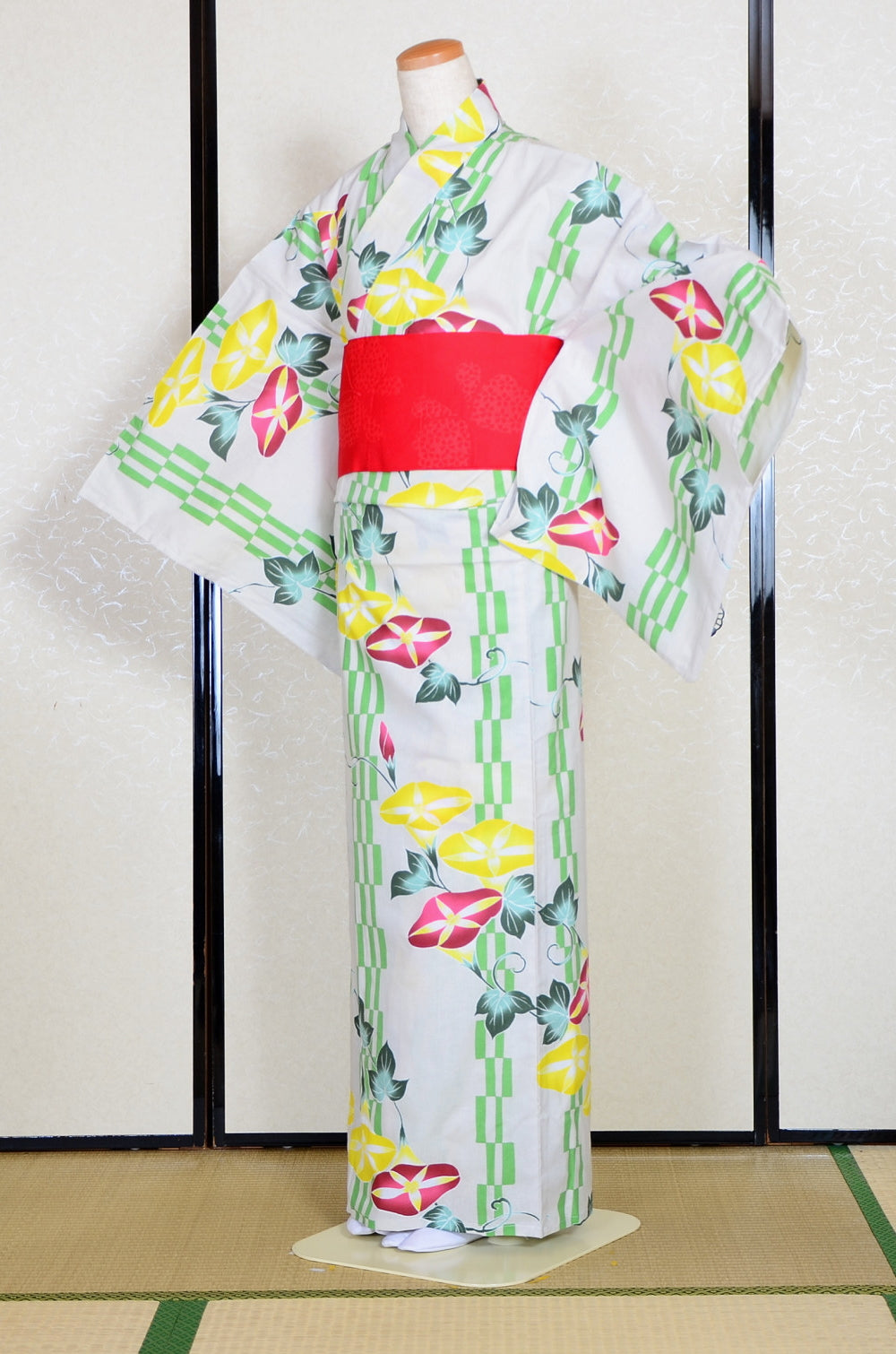 Japanese yukata kimono/ Plus size / P #371