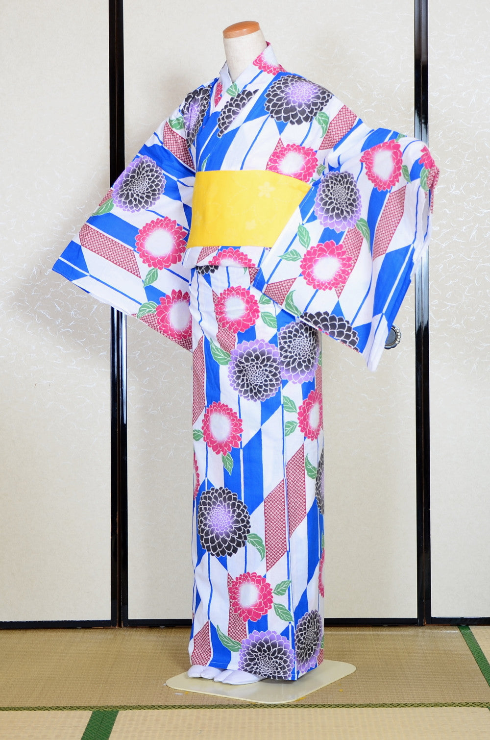 Japanese yukata kimono/ Plus size / P #369