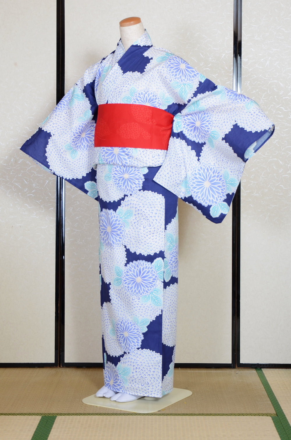 Japanese yukata kimono/ Plus size / P #399 /4L