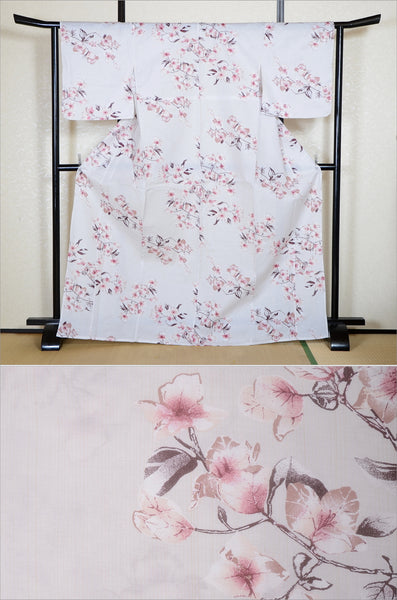 Japanese yukata kimono/ Plus size / P #451 /4L