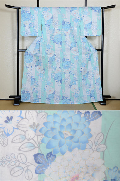 Japanese yukata kimono / H #550
