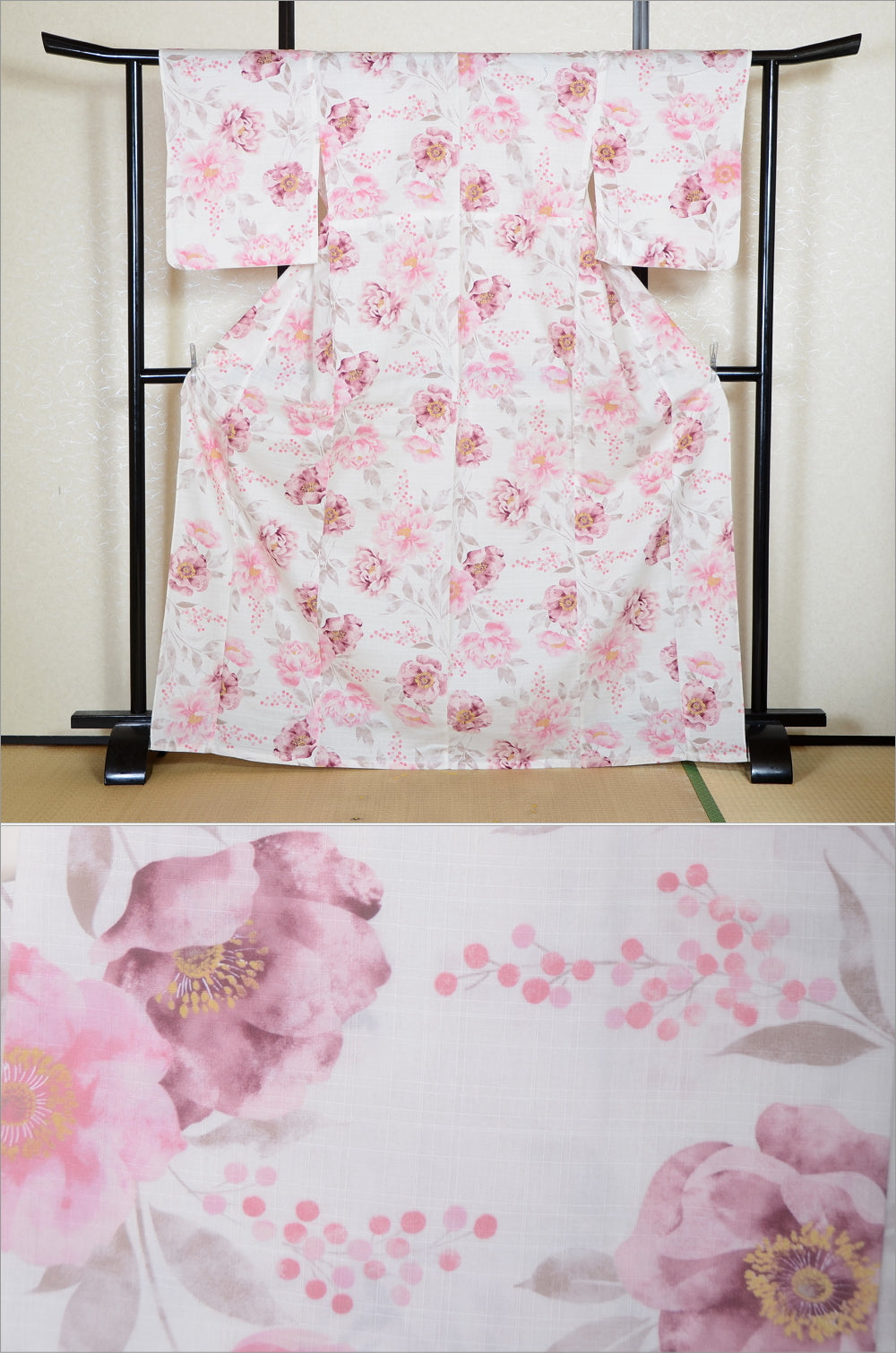 Japanese yukata kimono / 10 #813
