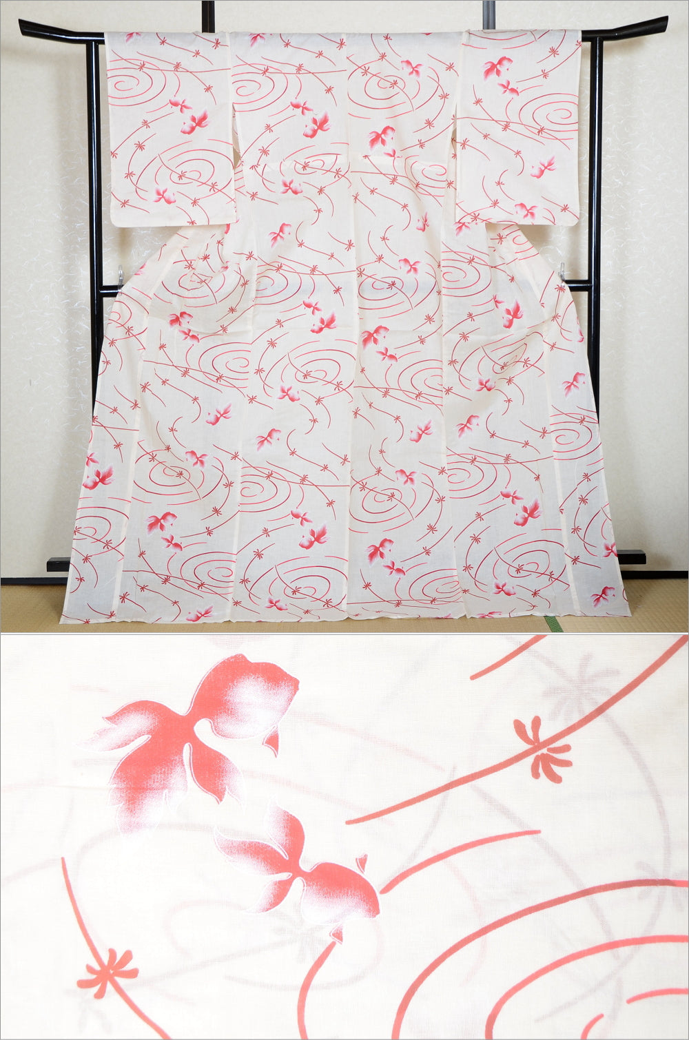 Japanese yukata kimono/ Plus size / P #341