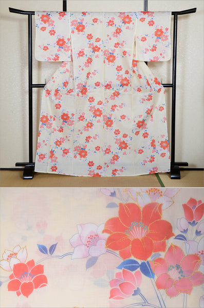 Japanese yukata kimono / H #553