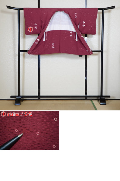 Japanese kimono & jacket 5 items set / SK #1-892