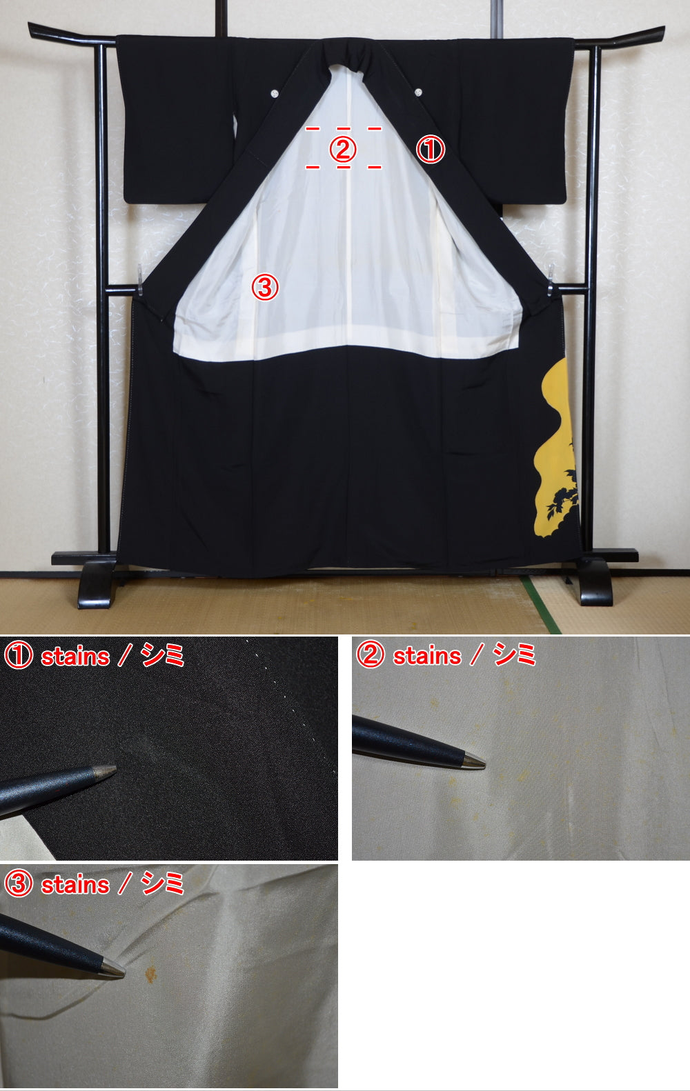 Japanese kimono 6 items set / BK#912