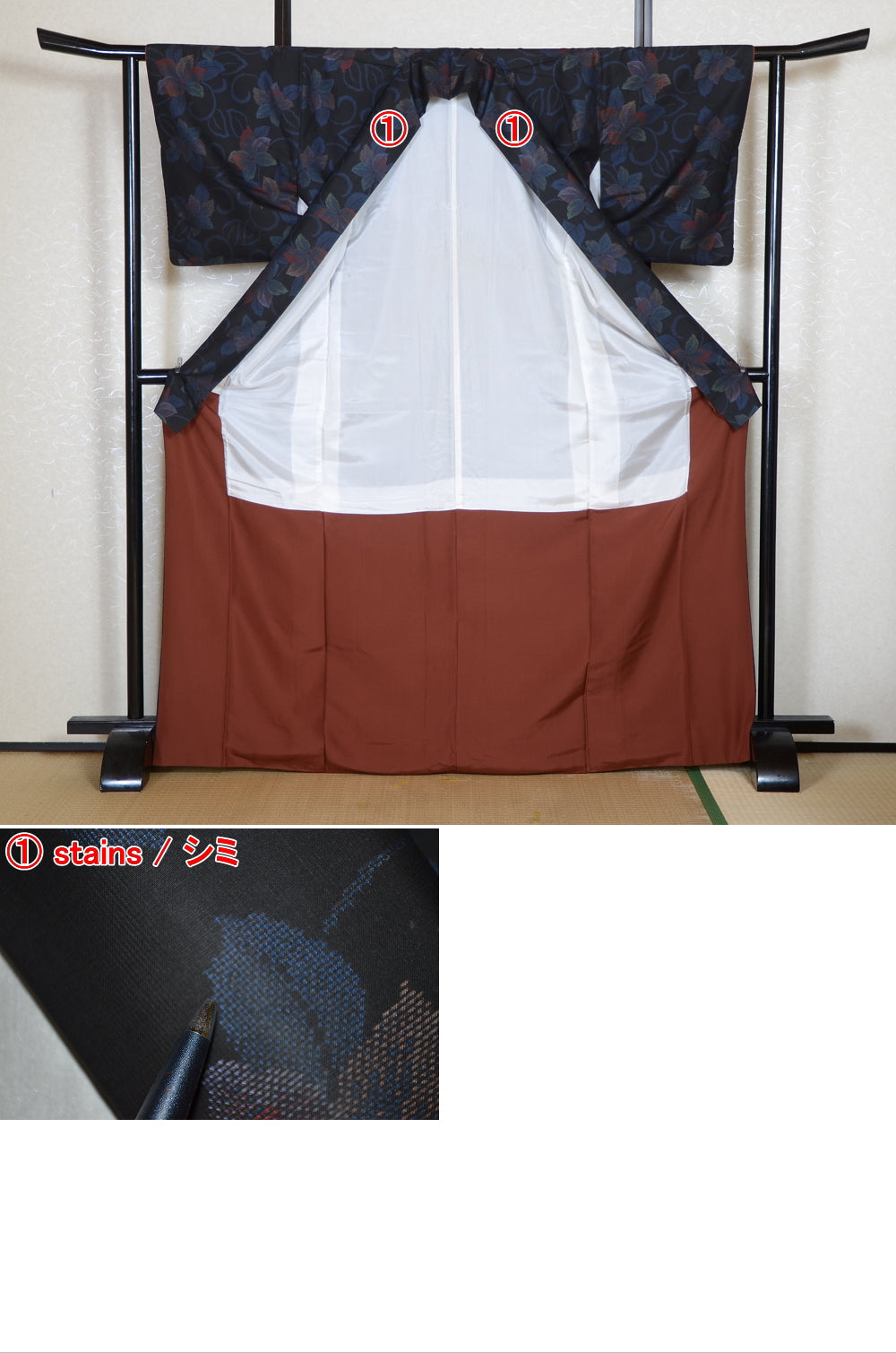 Japanese kimono 4 items set / SK #1-830